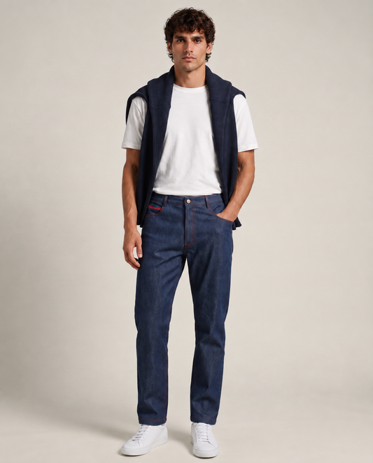 Phenomenal Cotton Denim Embroidery Jeans