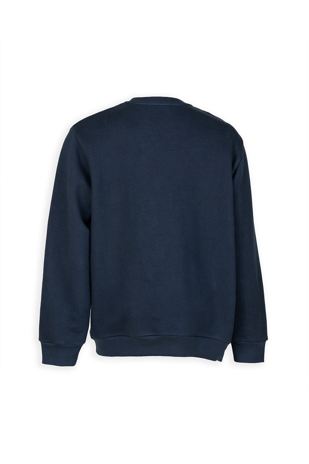 Three Lion Cotton Fleece Baggy Fit Navy Sweatshirt