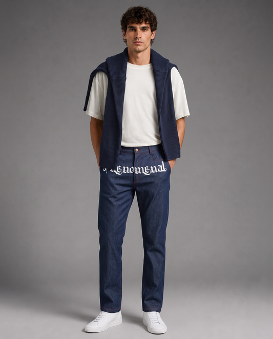 Phenomenal Cotton Denim Printed Jeans