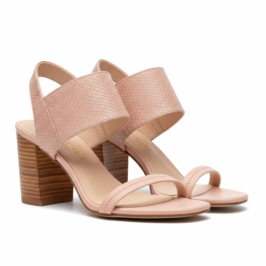Women's Block Heel Sandals clean product shot